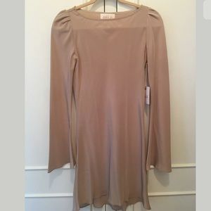 Stone Cold Fox Nude Baiser Dress 0 NWT